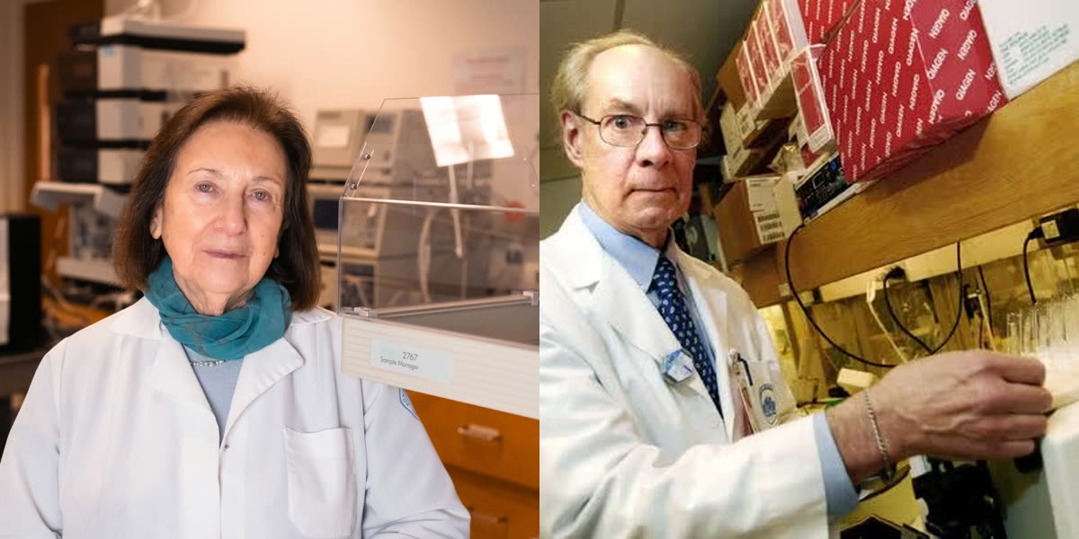 Svetlana Mojsov (left) and Joel Habener (right)